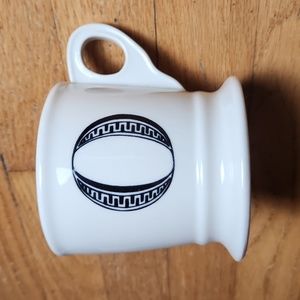 Anthropologie letter 'O' initial monogram mug